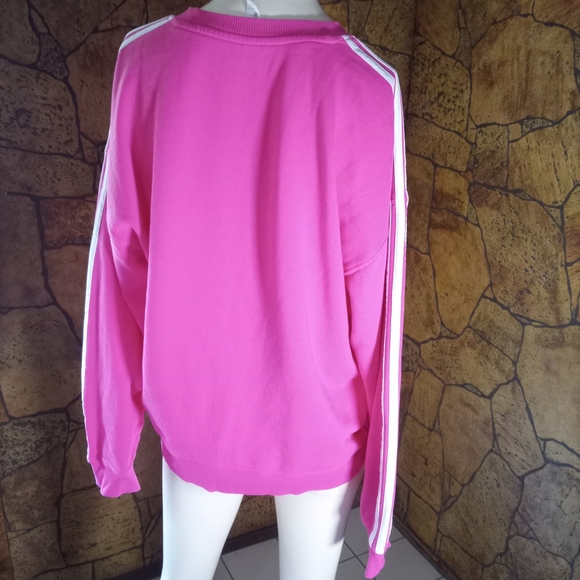 adidas Pink Crew Neck Sweater - Picture 4 of 4
